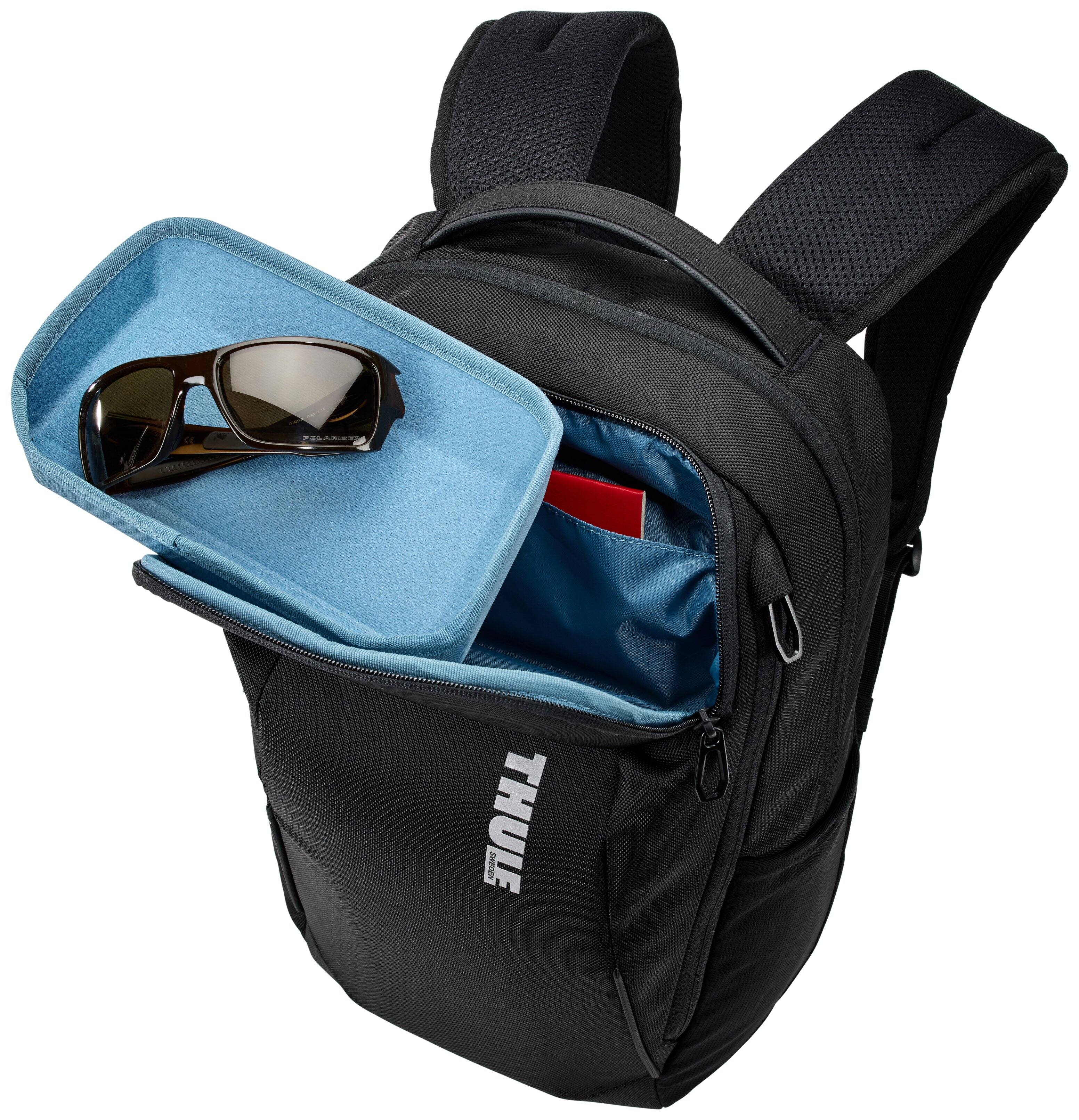 Angle. Thule - Accent Backpack 23L - BLACK.