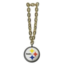MOJO - Pittsburgh Steelers Oversized Superfan Chain Necklace - Multicolor