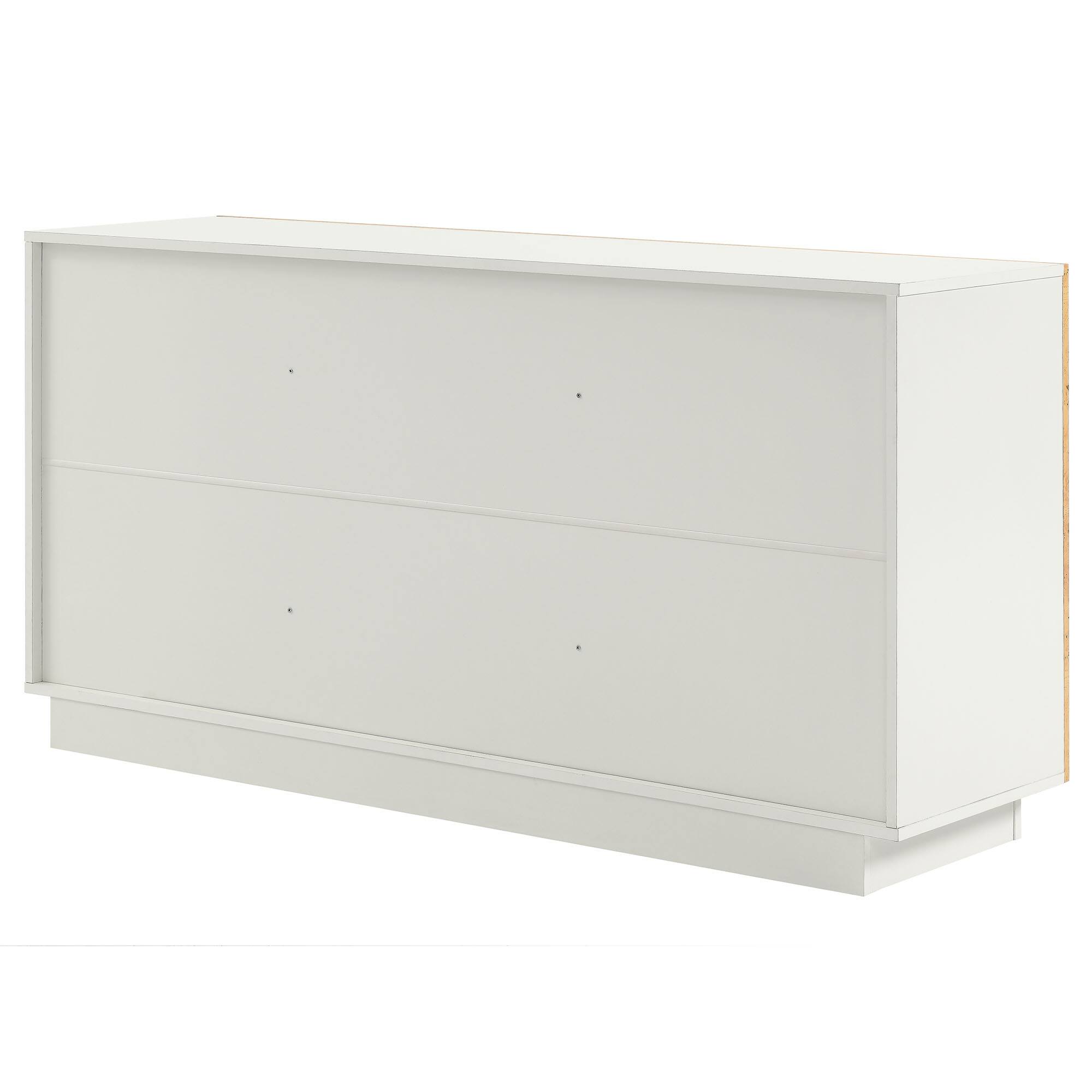 Alt View 1. Modway - Abel 59 Inch Burl Wood Sideboard Buffet TV Stand by Modway - White Bleached Burl.
