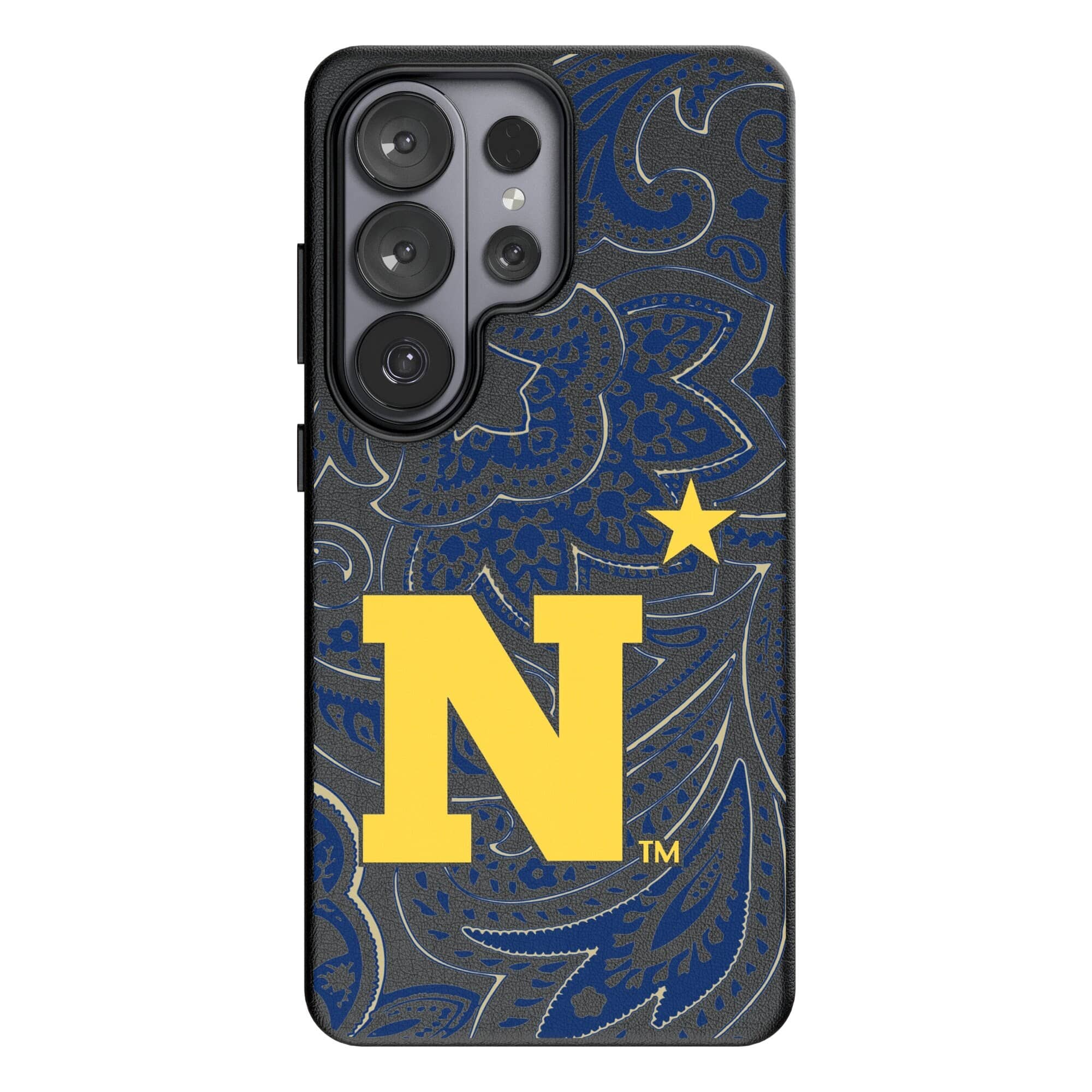 Keyscaper - NCAA - Navy Midshipmen Paisley Galaxy Magnetic Bump Case - S26 - Black price history on PriceWatchPro