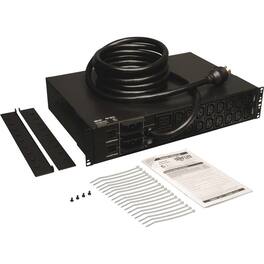 Tripp Lite - by Eaton PDU 5.5kW Single-Phase Local Metered PDU - 16 C13 & 2 C19 Outlets (208/230V) L6-30P Input 1.8 m Cord - Unknown
