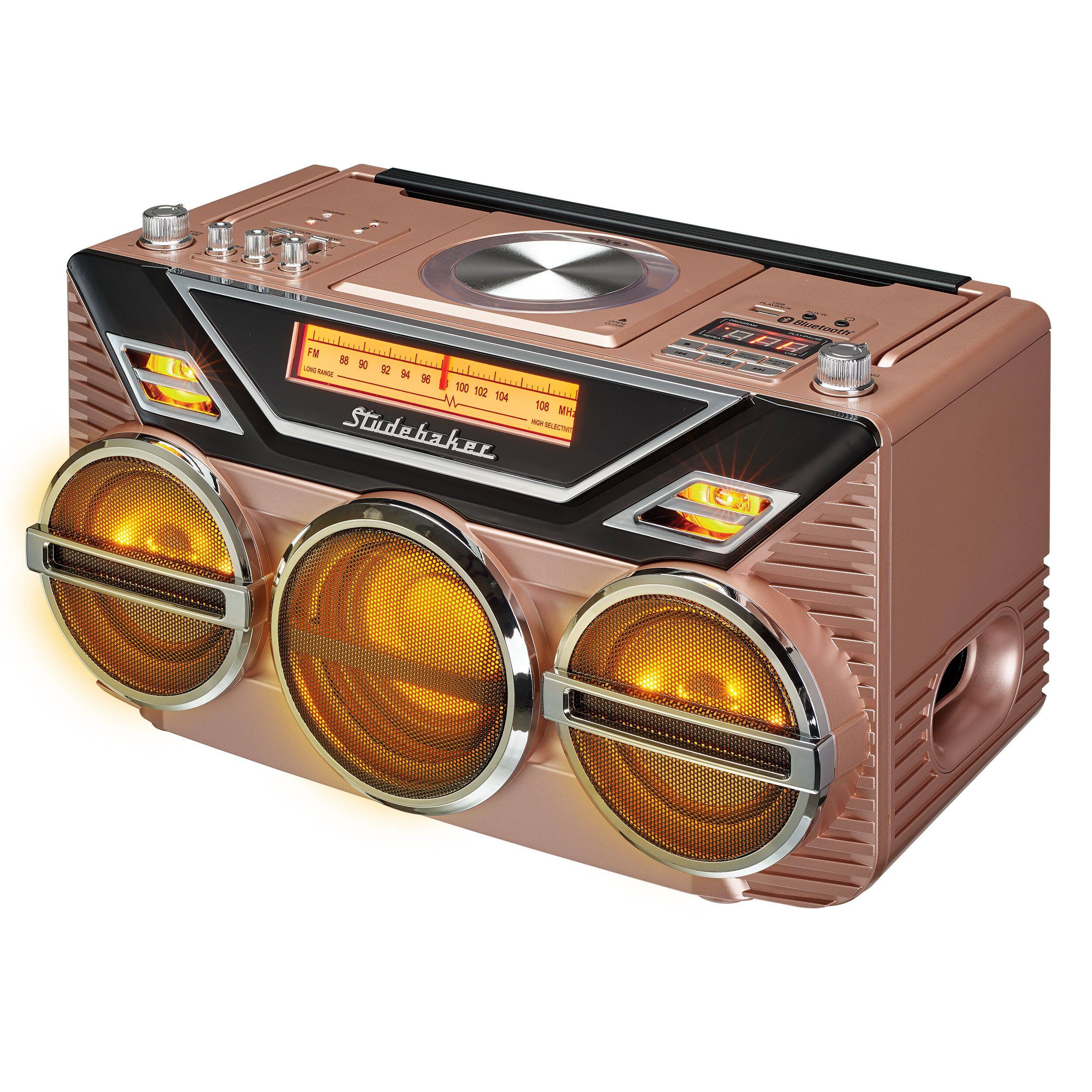 Sure, here is the corrected and grouped text from the image:

- Studebaker
- FM 88 92 96 100 102 104 108
- AM 530 540 550 560 570 580 590 600 610 620 630 640 650 660 670 680 690 700 710 720 730 740 750 760 770 780 790 800 810 820 830 840 850 860 870 880 890 900 910 920 930 940 950 960 970 980 990 1000 1010 1020 103