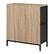 Alt View 11. OSP Home Furnishings - Ace 4 Cube Storage/Bookcase - River Oak.