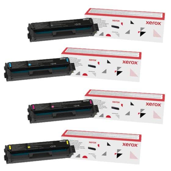 Xerox - C230 C235 Four-Color High-Capacity Toner Cartridge Set (006R04391, 006R04392, 006R04393, 006R04394)2