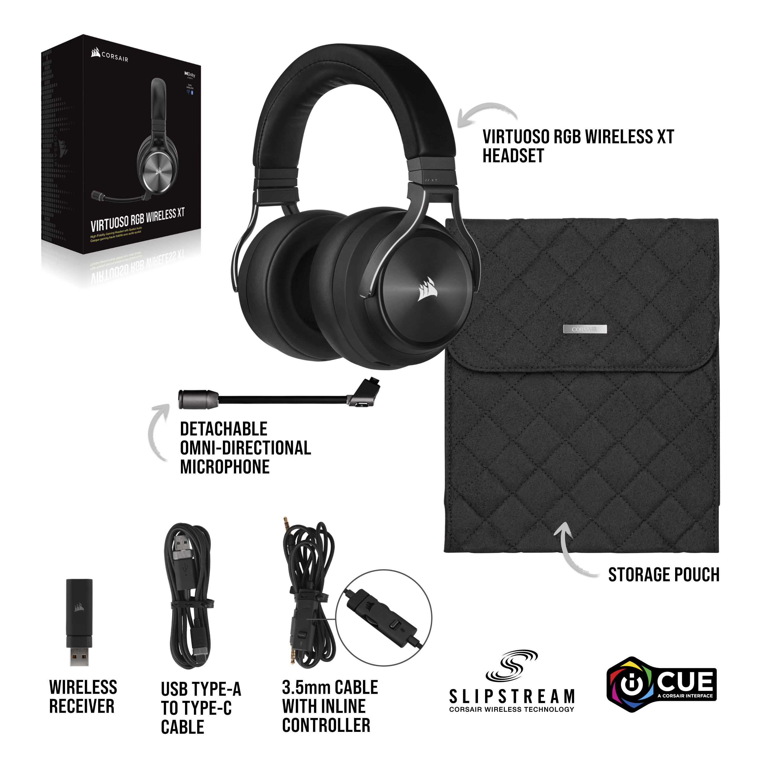 Corsair Wireless XT Virtuoso RGB VIRTUOSO CUE ACOMAR