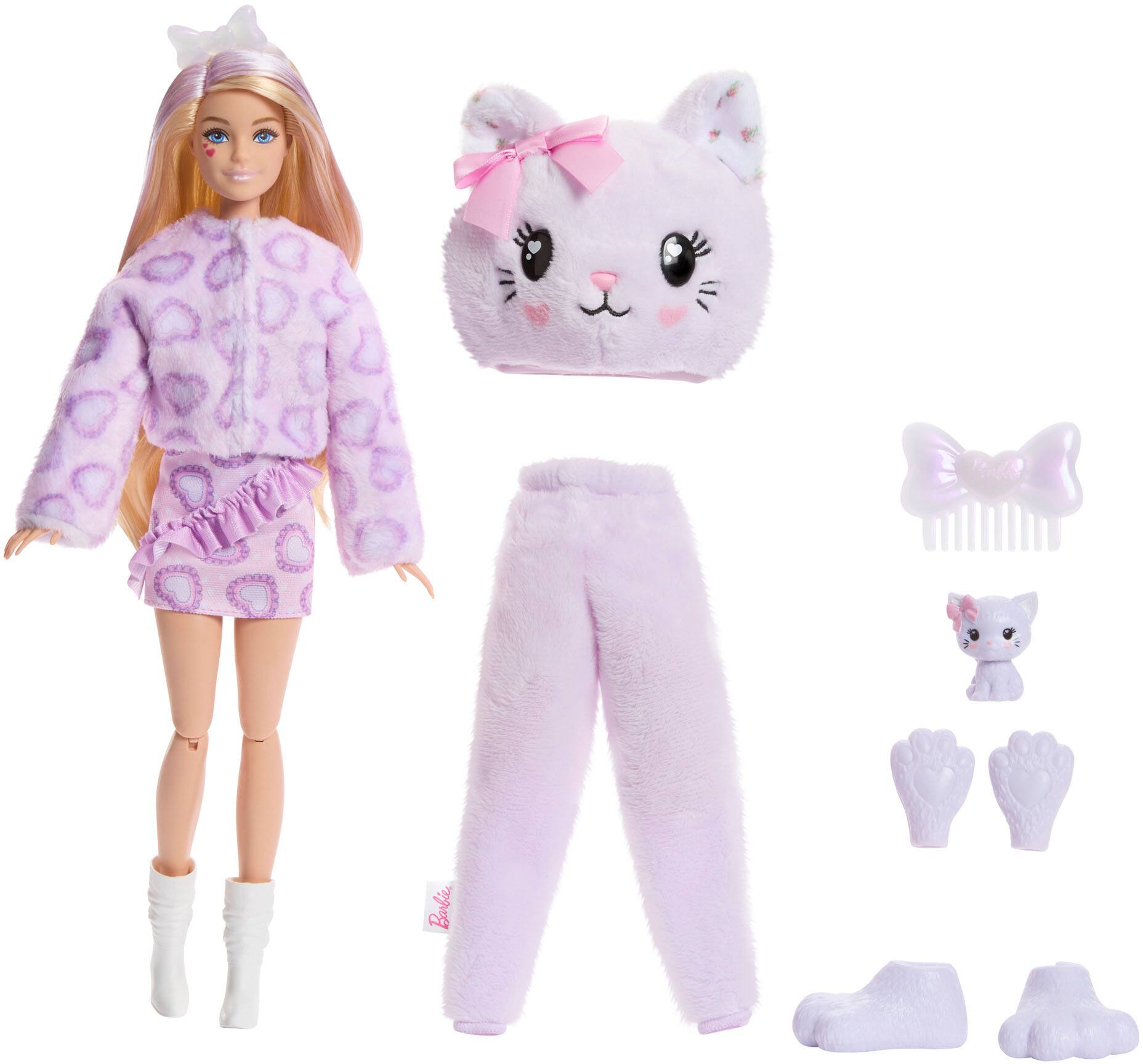 Alt View 2. Barbie - Care Bears Cutie Reveal Kitten Doll.