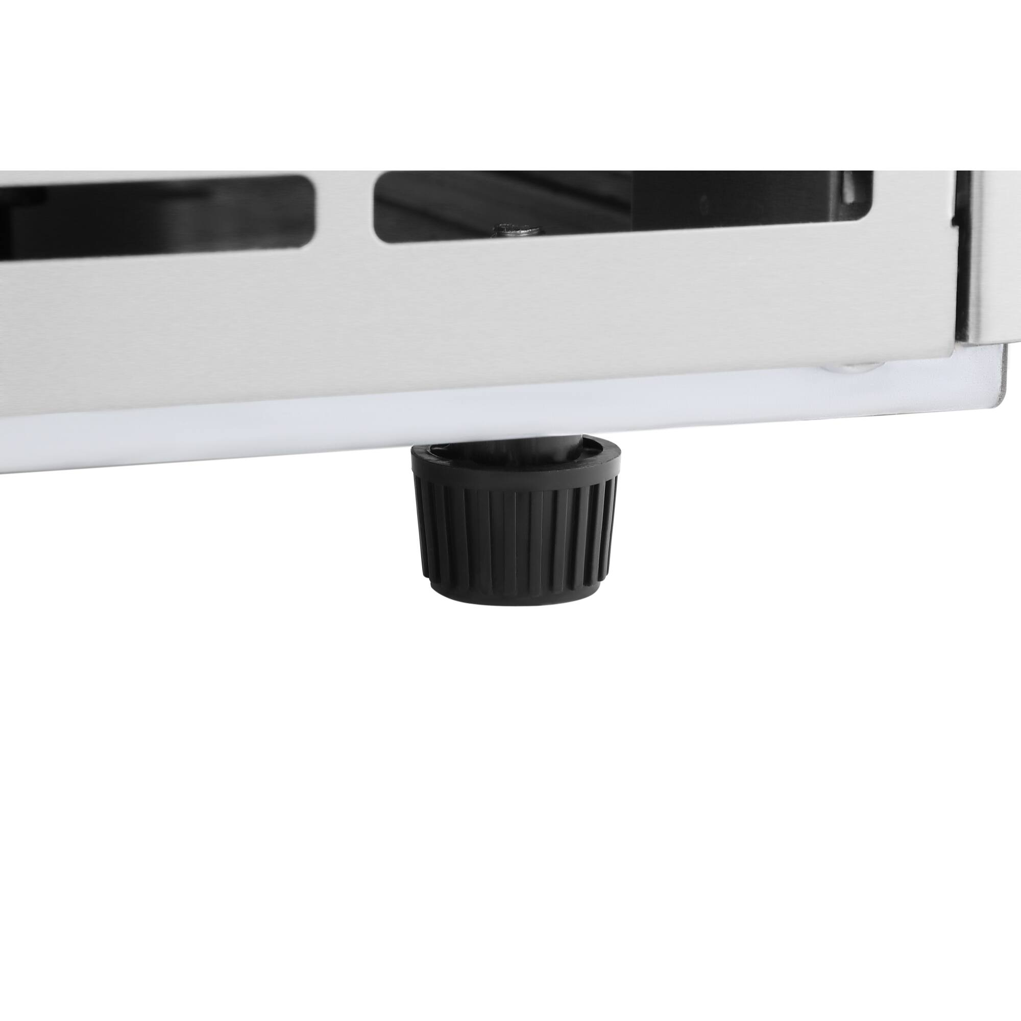 Alt View 7. Koolmore - Commercial Crescent Ice Maker In Stainless Steel 100 lbs/ 24 hrs and 30 lbs storage capacity - Stainless-Steel.