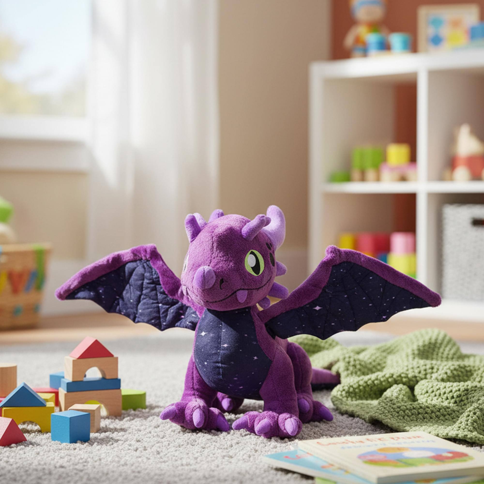 Alt View 4. Tentacle Kitty - Tentacle Kitty Campaign Starlight Dragon Plush - Purple.