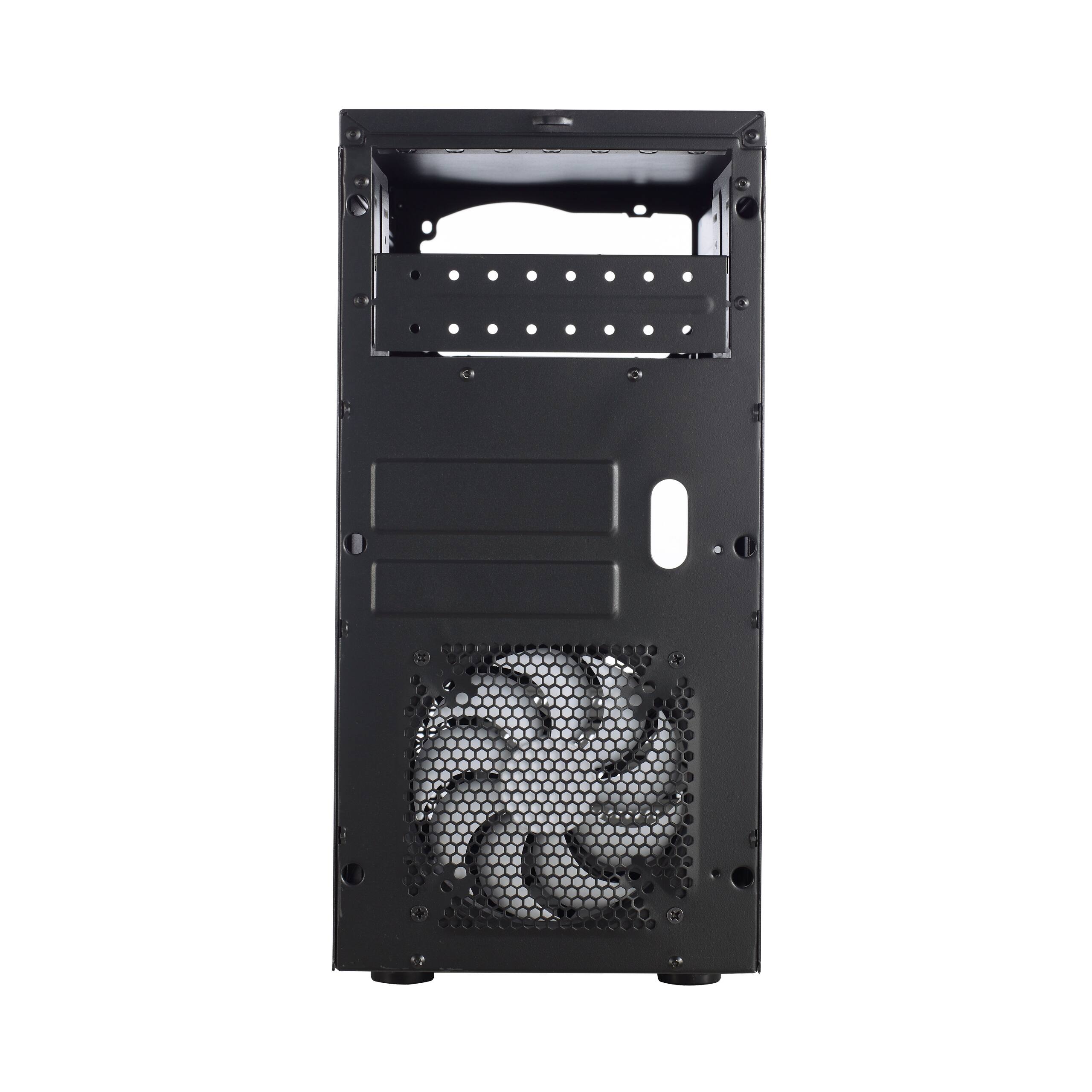 Alt View 7. Fractal Design - Fractal Design Core 1100, Black, Micro ATX, Mini Tower PC Case - Black.