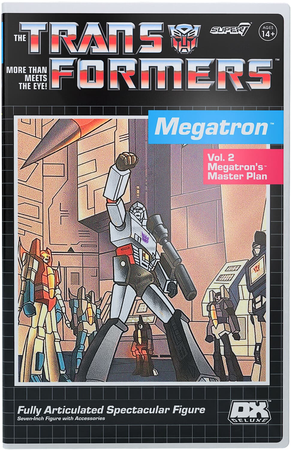 Super7 Transformers Deluxe Megatron (VHS) Collectibles