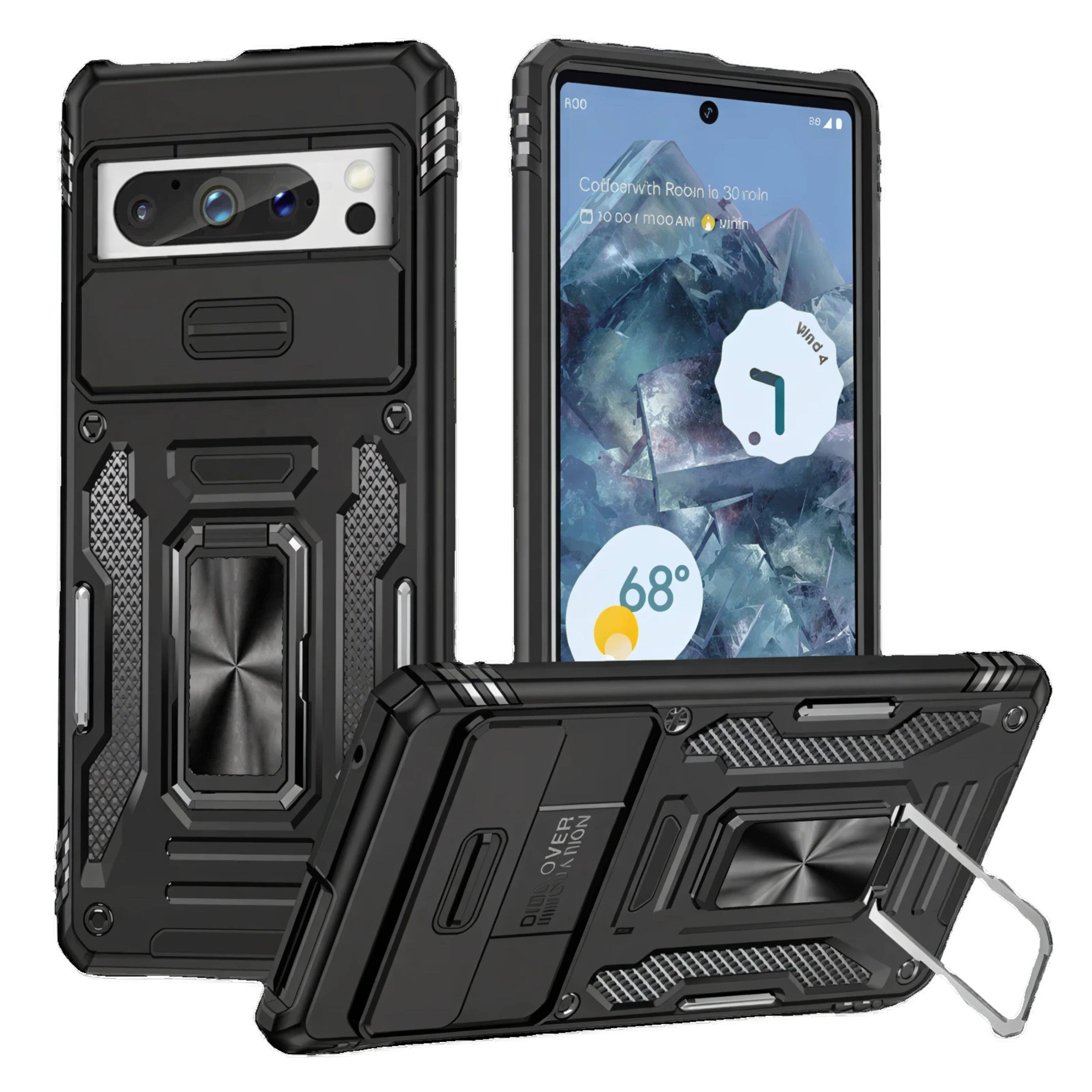 Kitcheniva Shockproof Sliding Lens Cover Phone Case For Google Pixel 9 ...