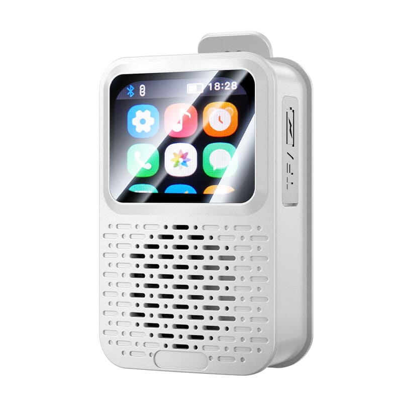 Cluzine - Touch Screen Smart Audio Wireless Speaker Voice Control Long Transmission Daily Timing Mode