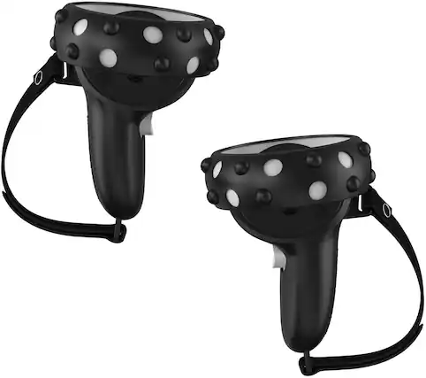 Front. PopMarket - VR Accessory: Surge VR Pro Grips - Black - Multicolor.