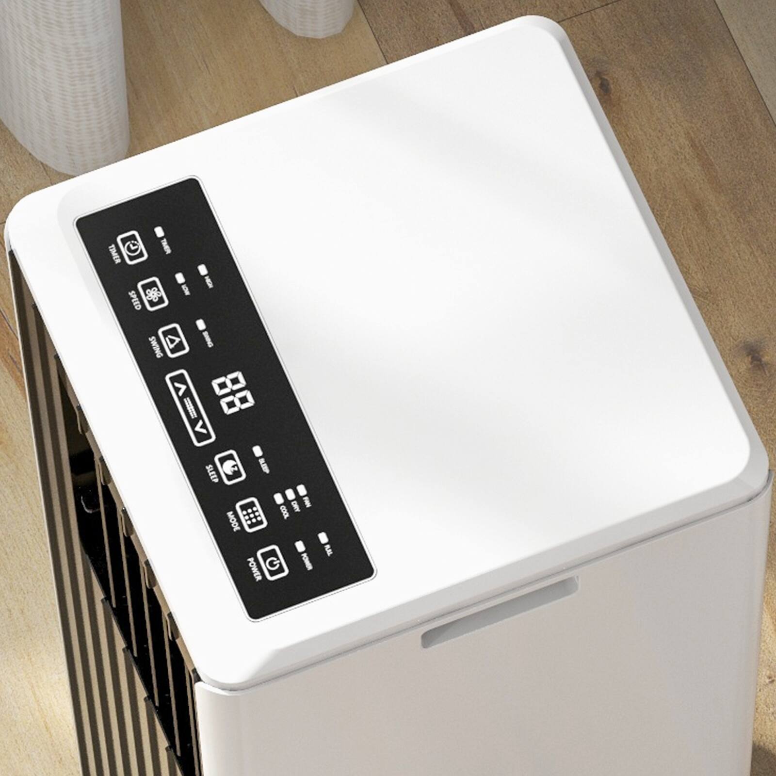 TIMER THERM  
I SPEED SNUMS  
- I SLEEP i DRY - -L MODE POWER RAL