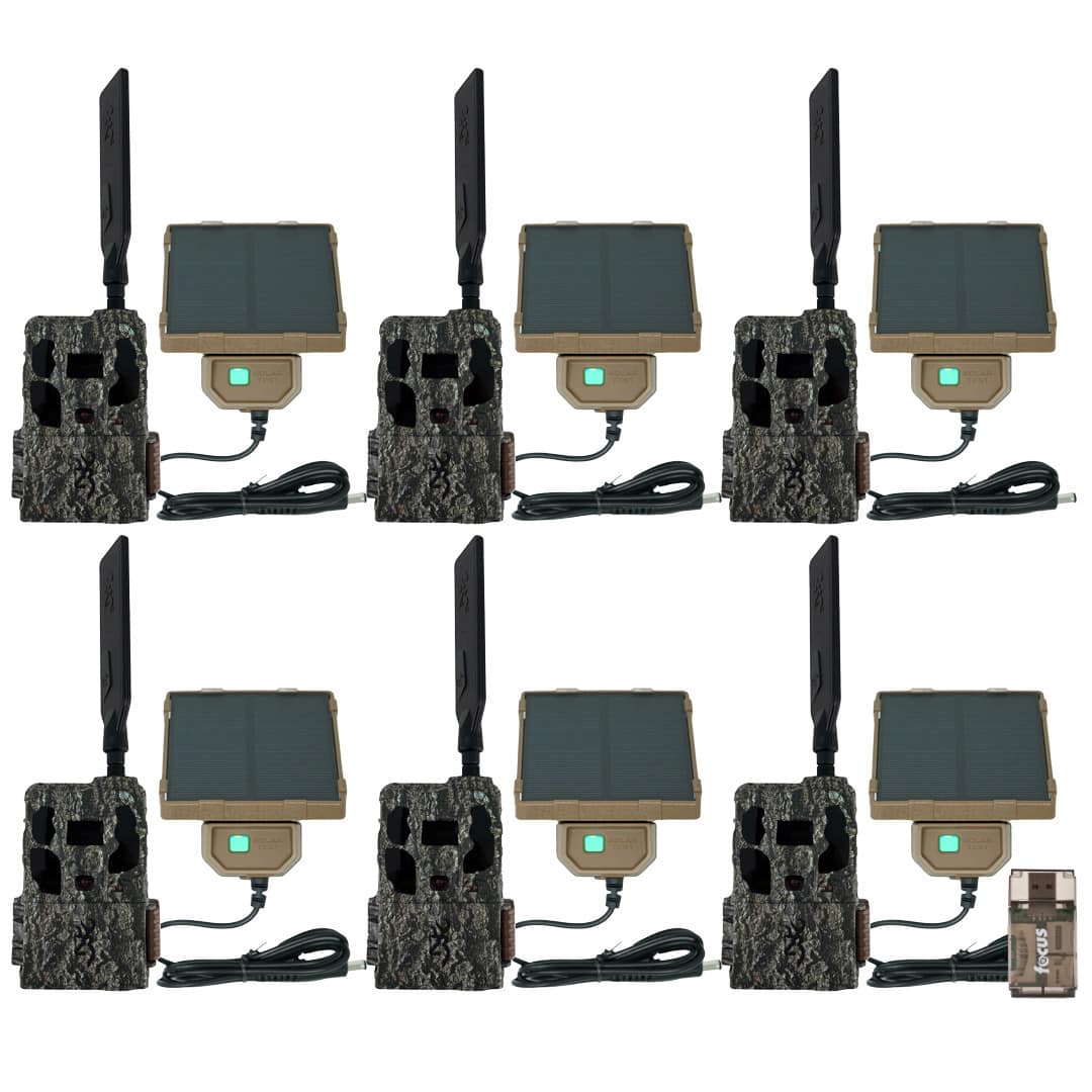 Browning - Trail Camera Defender Wireless Pro Scout Max 46MP with Solar Power Pack