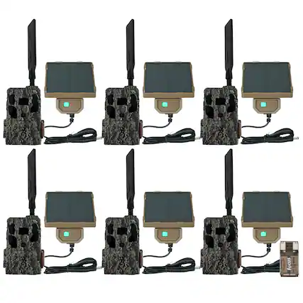 Front. Browning - Browning Trail Camera Defender Wireless Pro Scout Max 46MP with Solar Power Pack.