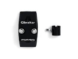 Gibraltar Hardware - Key Tension Tom and Floor Tom Bracket, Black Shell Mount with Memory Lock, Fits 10.5mm to 12.7mm L Rods or Tom Legs