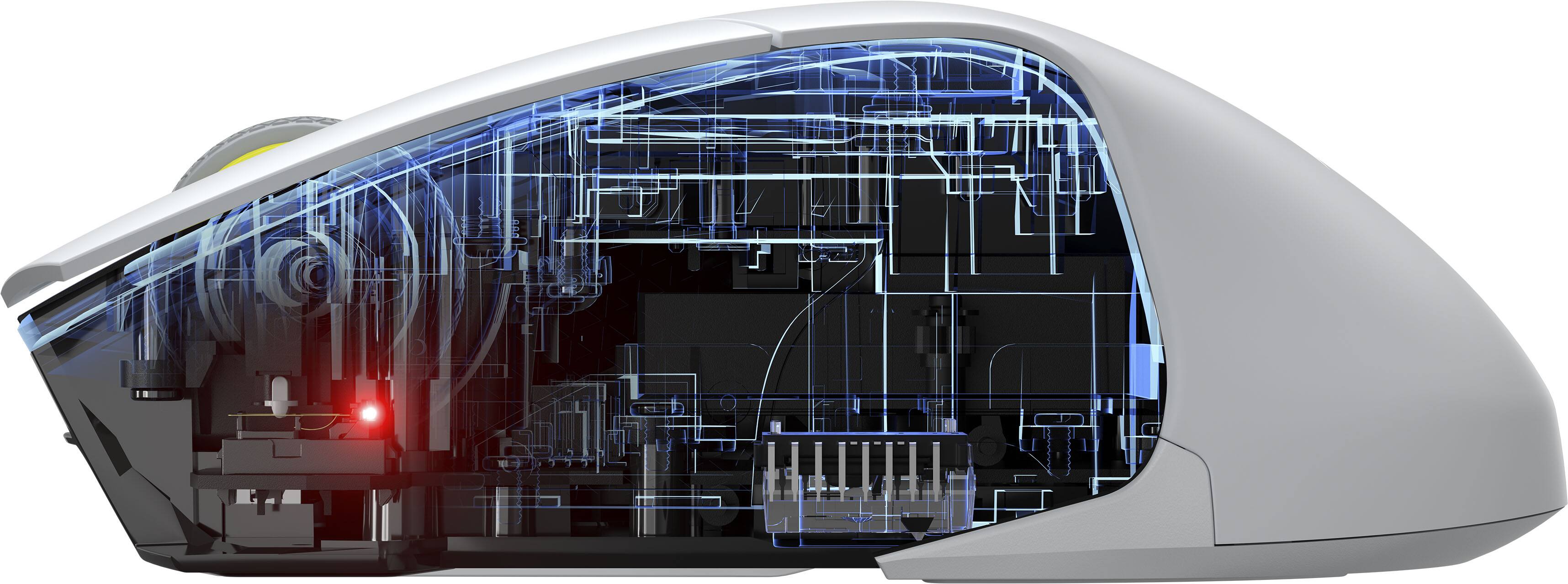 Alt View 31. CORSAIR - Scimitar Elite Wireless SE Gaming Mouse with 16 Programmable Buttons - White.