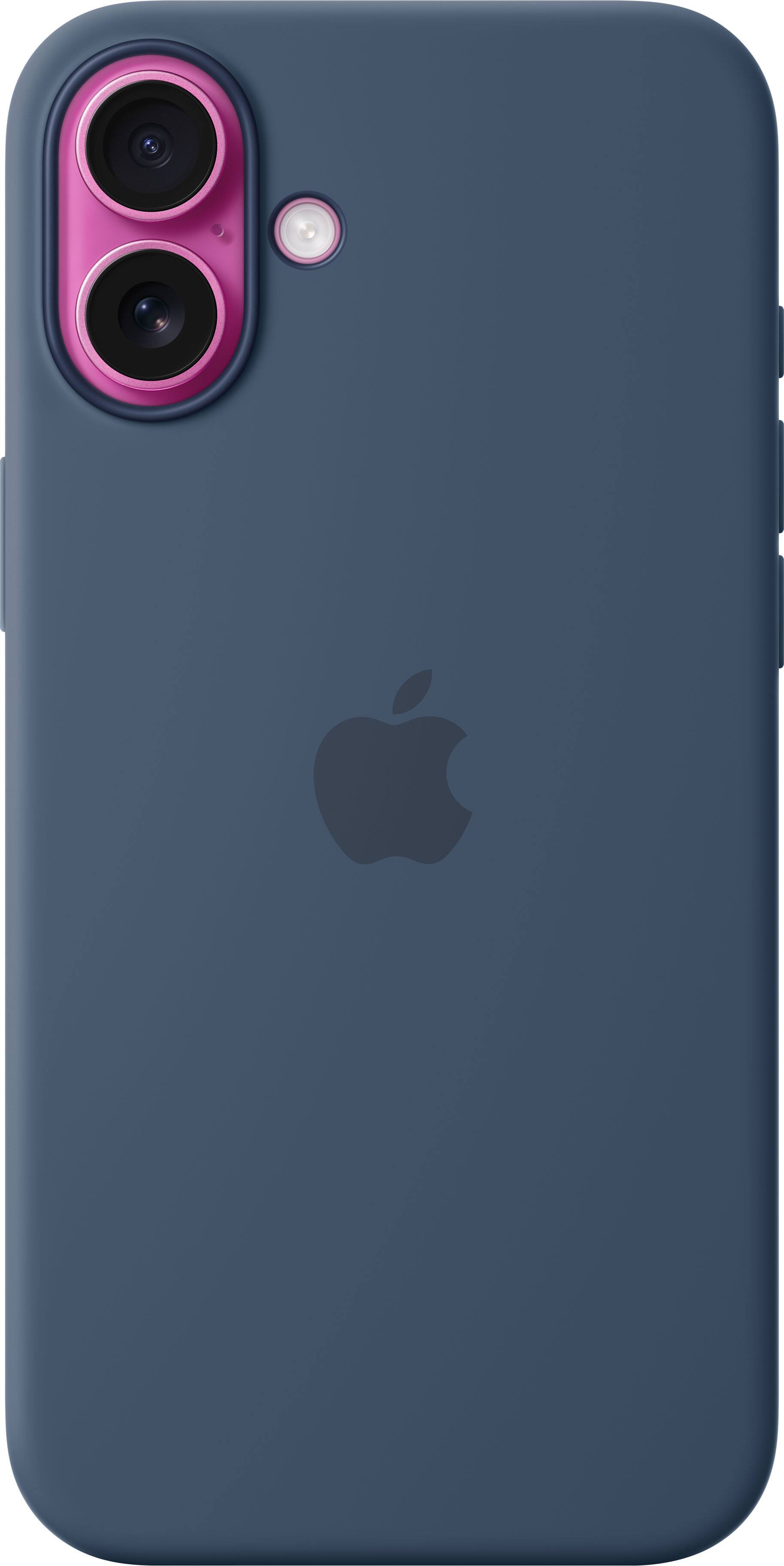 Alt View 12. Apple - iPhone 16 Plus Silicone Case with MagSafe - Denim.
