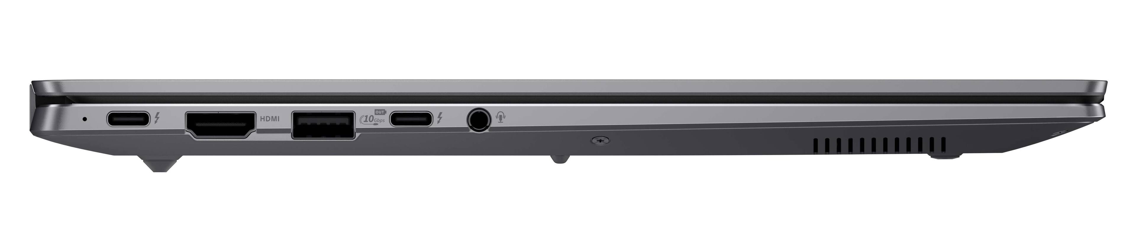 Alt View 9. ASUS - ExpertBook P5 2.5K Laptop - Copilot+ PC - Intel Core Ultra 7 258V with 32GB Memory - 1TB SSD - Misty Grey.