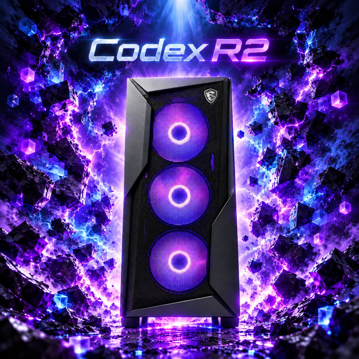 MSI Upgraded Codex R2 Desktop PC (i5 14400F, 32GB, 1TB SSD