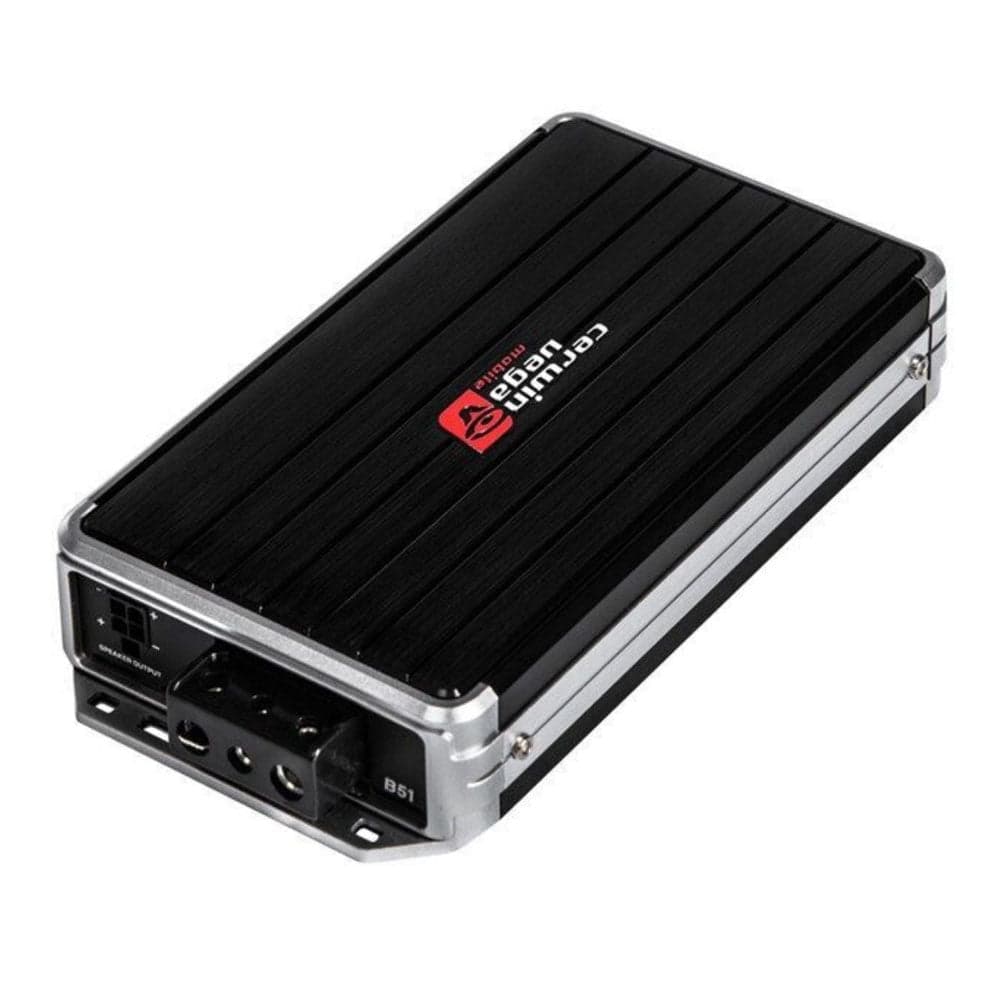 Cerwin Vega - B51 Stealth Bomber 1-Channel Class-D Mono Block Amplifier RMS Power (1Ω) 500WRMS Power (2Ω) 300W - Black