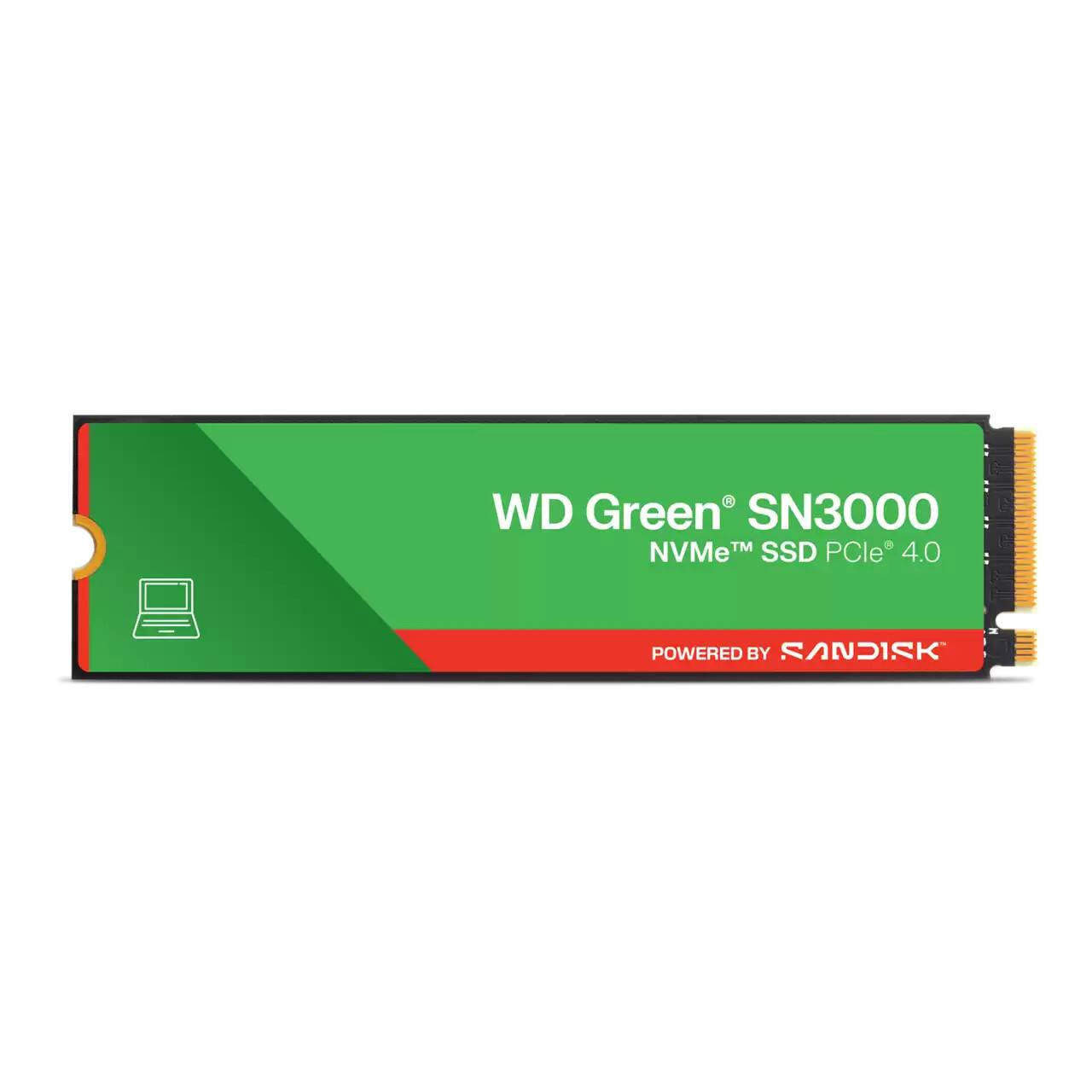 WD Green SN3000 NVMe™ SSD PCIe® 4.0  
POWERED BY SANDISK