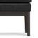 Alt View 4. Simpli Home - Carlson Small Ottoman Bench in Distressed Black - Distressed Black.