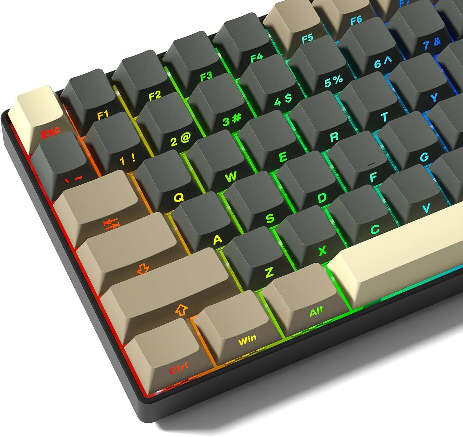 Esc F1 1 ! F2 2 @ F3 3 # F4 4 $ F5 5 % F6 6 ^ 7 & 7 8 * T 2 @ R ! E G W F Q D V S A X C Z Ctrl Win Alt