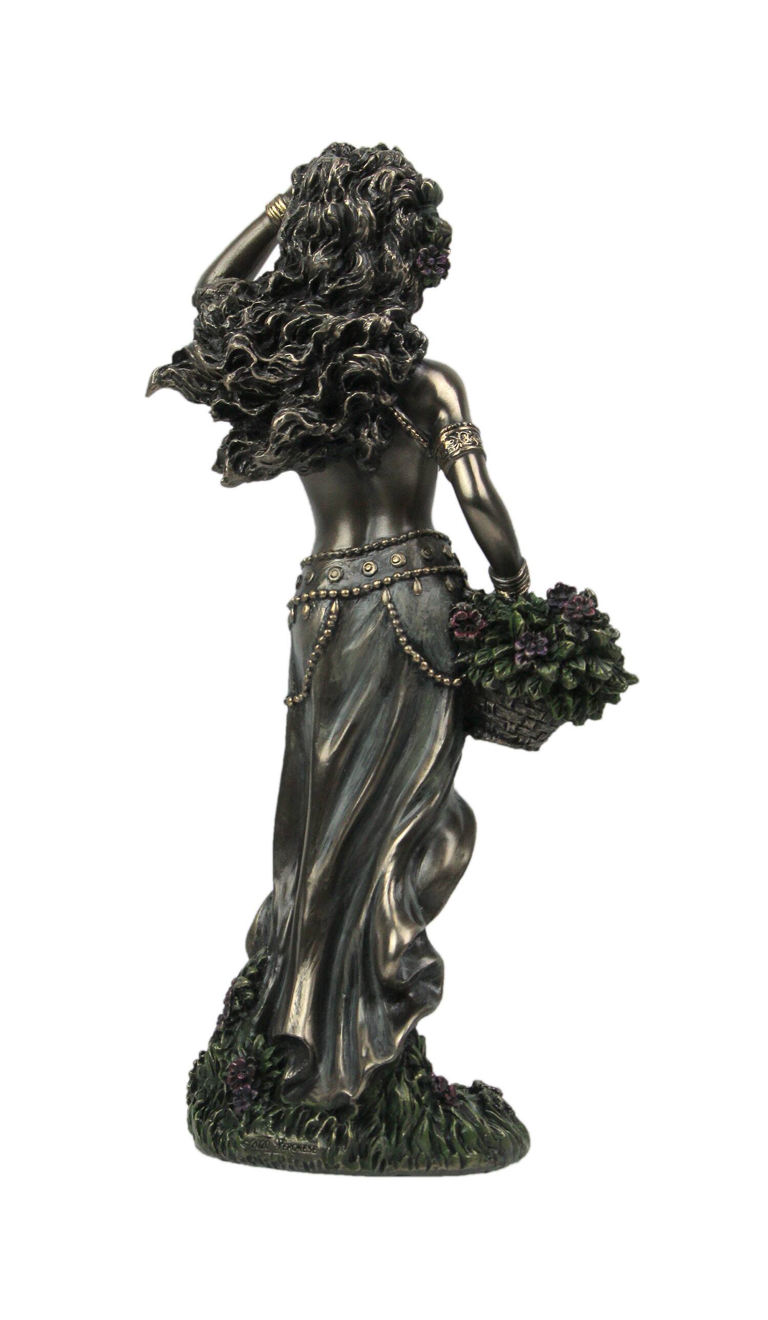 Alt View 2. Veronese Design - Bronzed Finish Aja Orisha of Forest and Herbs Statue 8.5 Inches Tall - Bronze.