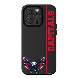 Keyscaper - NHL - Washington Capitals Sidebar Magnetic iPhone Case - 13 - Black