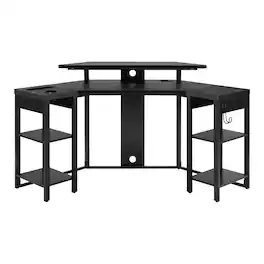OSP Home Furnishings - Adaptor Corner Desk - Black