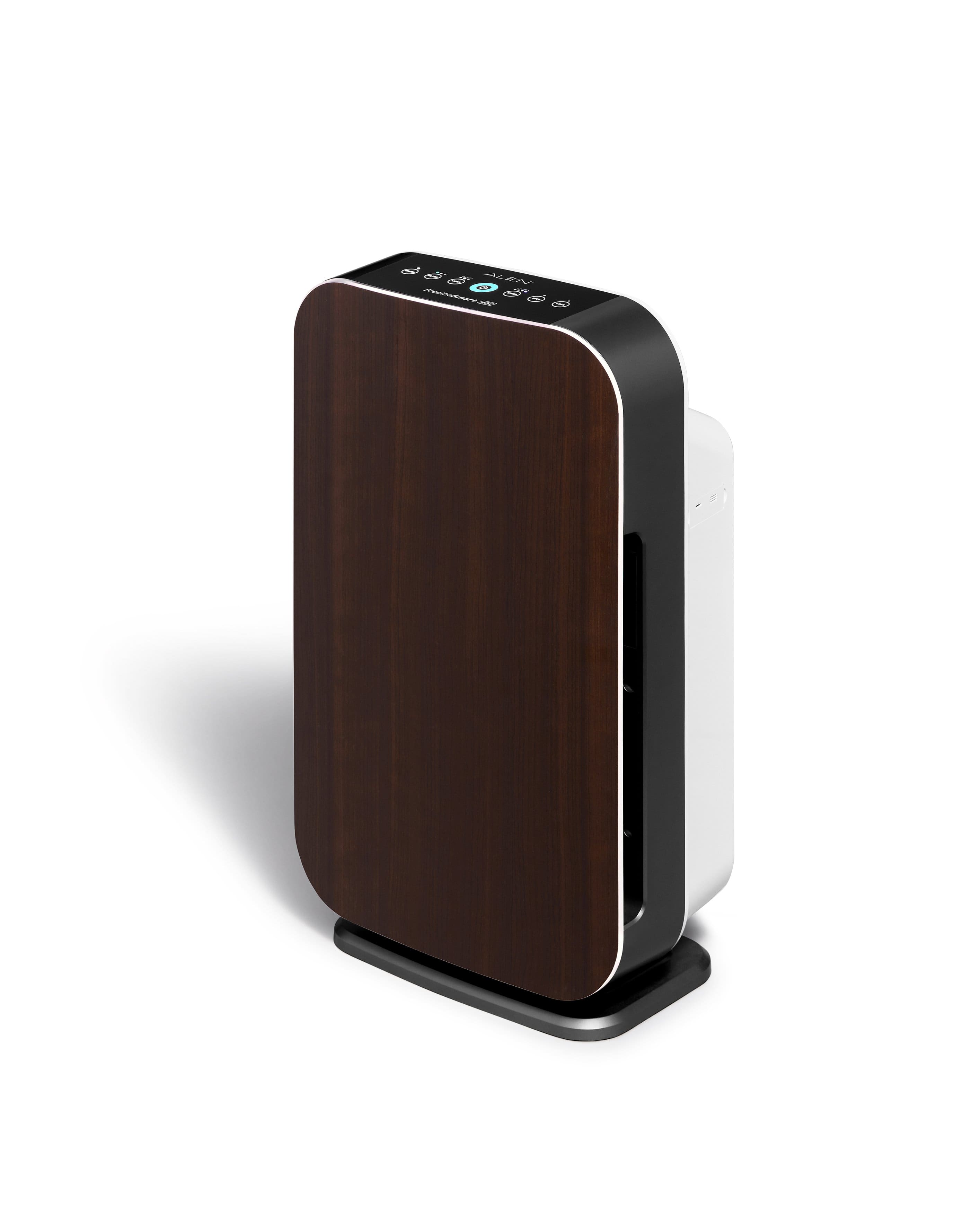 Angle. Alen - BreatheSmart 45i 800 SqFt Air Purifier with Pure HEPA Filter for Allergens, Dust & Mold - Espresso.