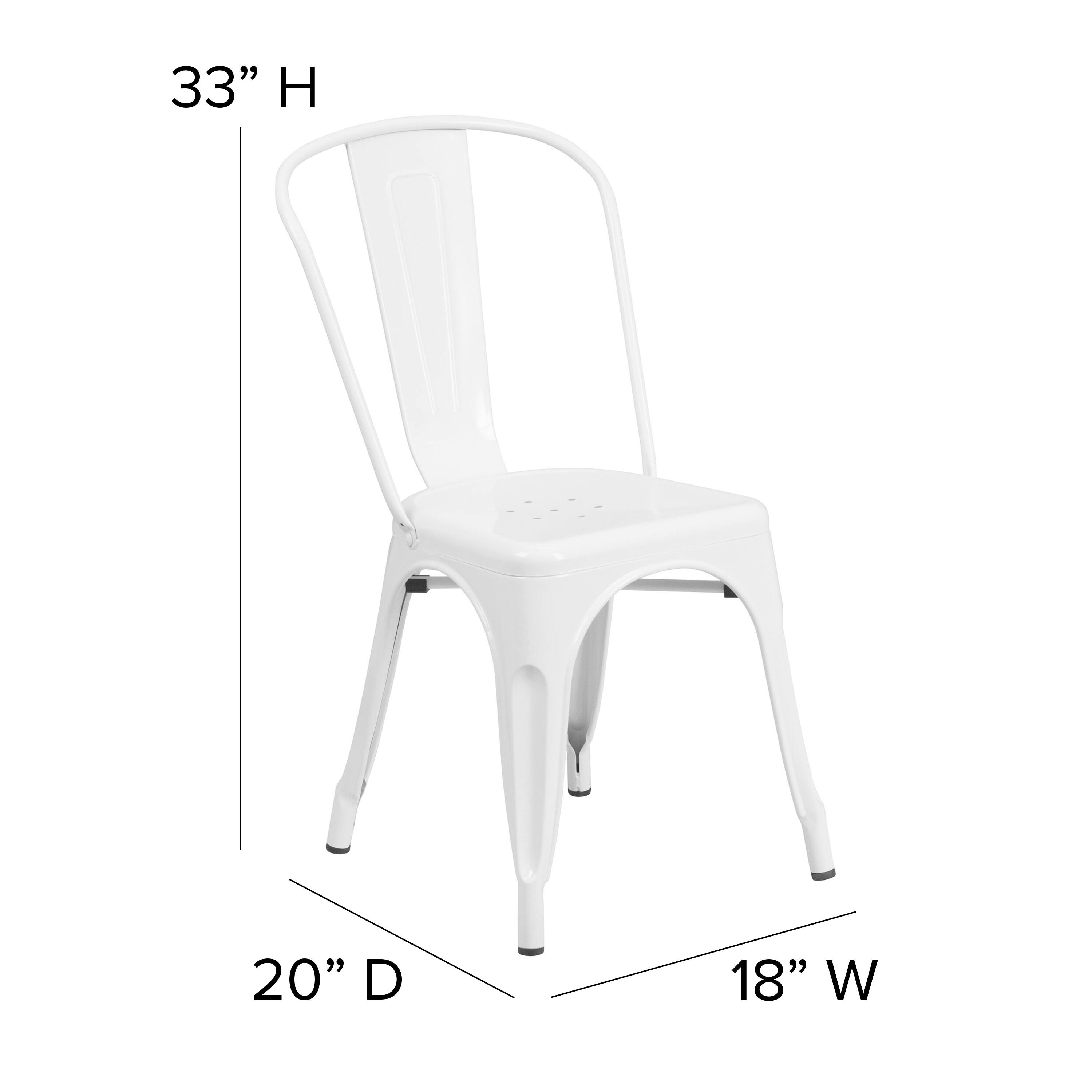 33" H  
20" D  
18" W