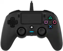 Nacon - Wired Controller for Playstation 4 & Windows - Black