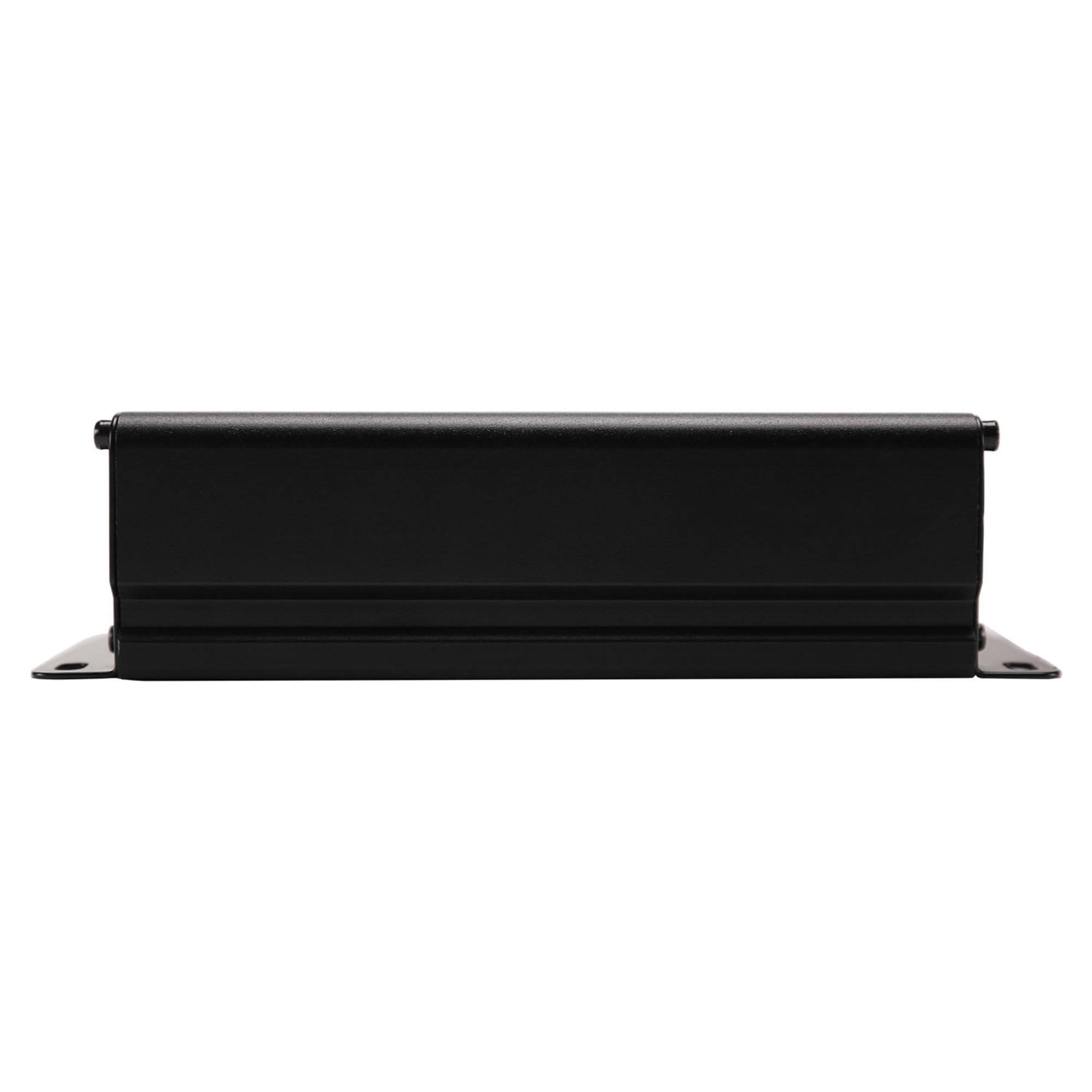 Alt View 3. MB Quart - MB Quart NA4-400.2RC Nautic 400 Watt Waterproof 2-Channel Amplifier 100x2 @ 4OHM, 200x2 @ 2OHM, (Polaris® RIDE COMM... - Black/Gray.