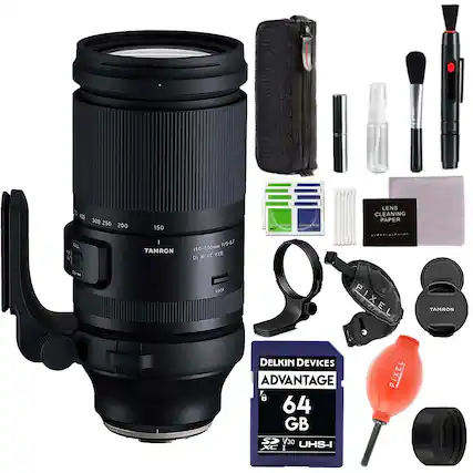 - 300 250 200 150 LENS CLEANING PAPER
- TAMRON 150-500mm 1:5-6.7 Di III VXD
- DELKIN DEVICES ADVANTAGE 64 GB SP V30 UHS-I XC
- PIXEL
- TAMRON
- LENS CLEANING PAPER