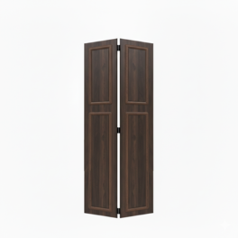 Boyel Living - Interior Barn Door 38-in L x 1.5-in W x 84-in H with Matching Installation Hardware - Antique brown