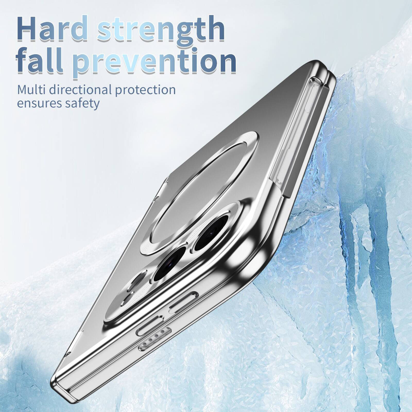 Hard strength fall prevention  
Multi directional protection ensures safety