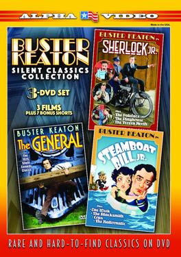 Buster Keaton Silent Classics Collection (3-DVD) - DVD
