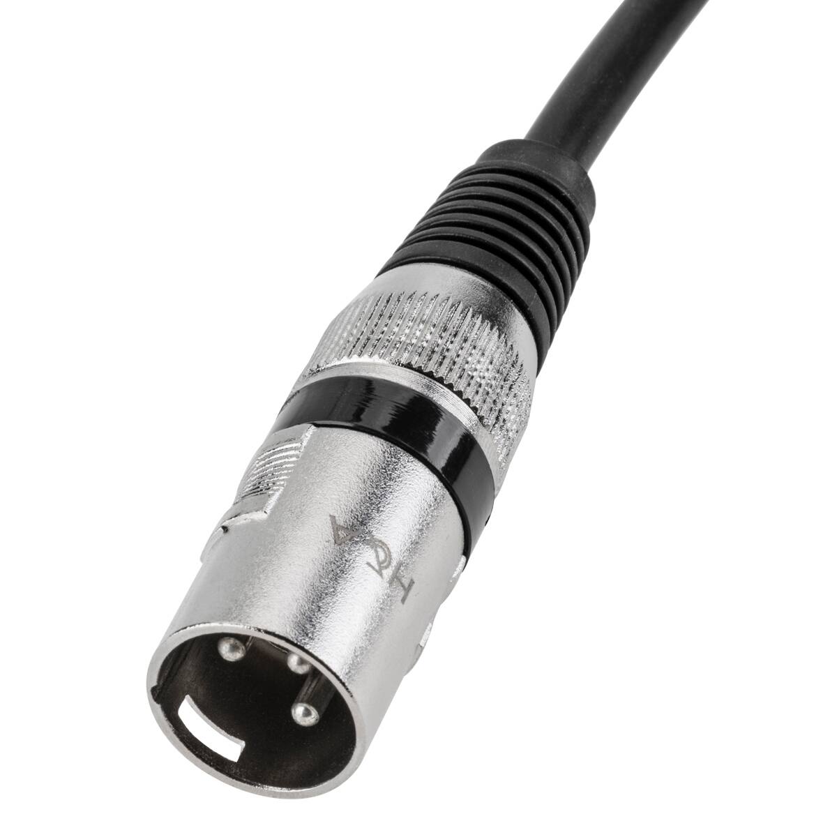 Alt View 1. H&A - H&A 1/8" Male Mini-Jack to XLR Male Cable 10'.