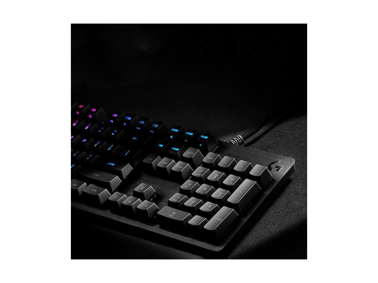 Logitech G512 LIGHTSYNC RGB Mechanical Gaming Keyboard GX Brown