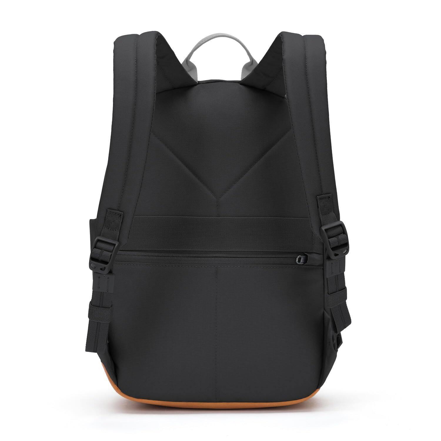 Left. Pacsafe - Pacsafe GO 15L Anti Theft Backpack (Jet Black, 15 Litre) - Jet Black.