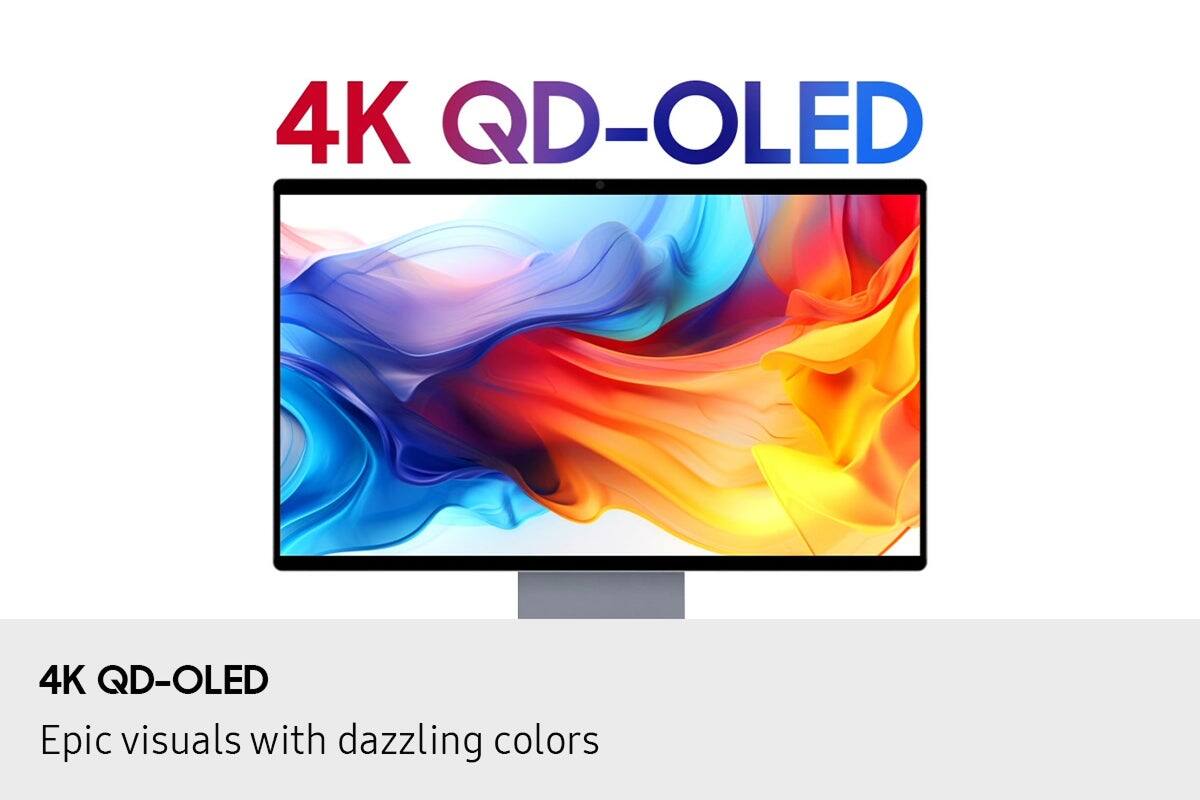 4K QD-OLED Epic visuals with dazzling colors