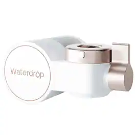 Waterdrop - WD-BFT1 Water Filter for Sink Faucet 2.0, Bathroom Sink Water Filter Faucet for Skin - Pink