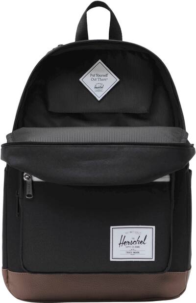 Herschel - Pop Quiz Backpack - Black/Tan Herschel - Pop Quiz Backpack - Black/Tan