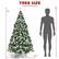 Tree Size Festival Decoration 6ft 6ft 3.6ft
