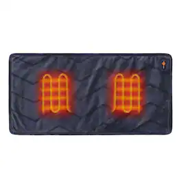 ororo - Eversoothe Portable Heated Pad, Wearable Heat Wrap for Back & Waist Pain Relief, 3 Heat Levels, Up to 8 Hours - Gray