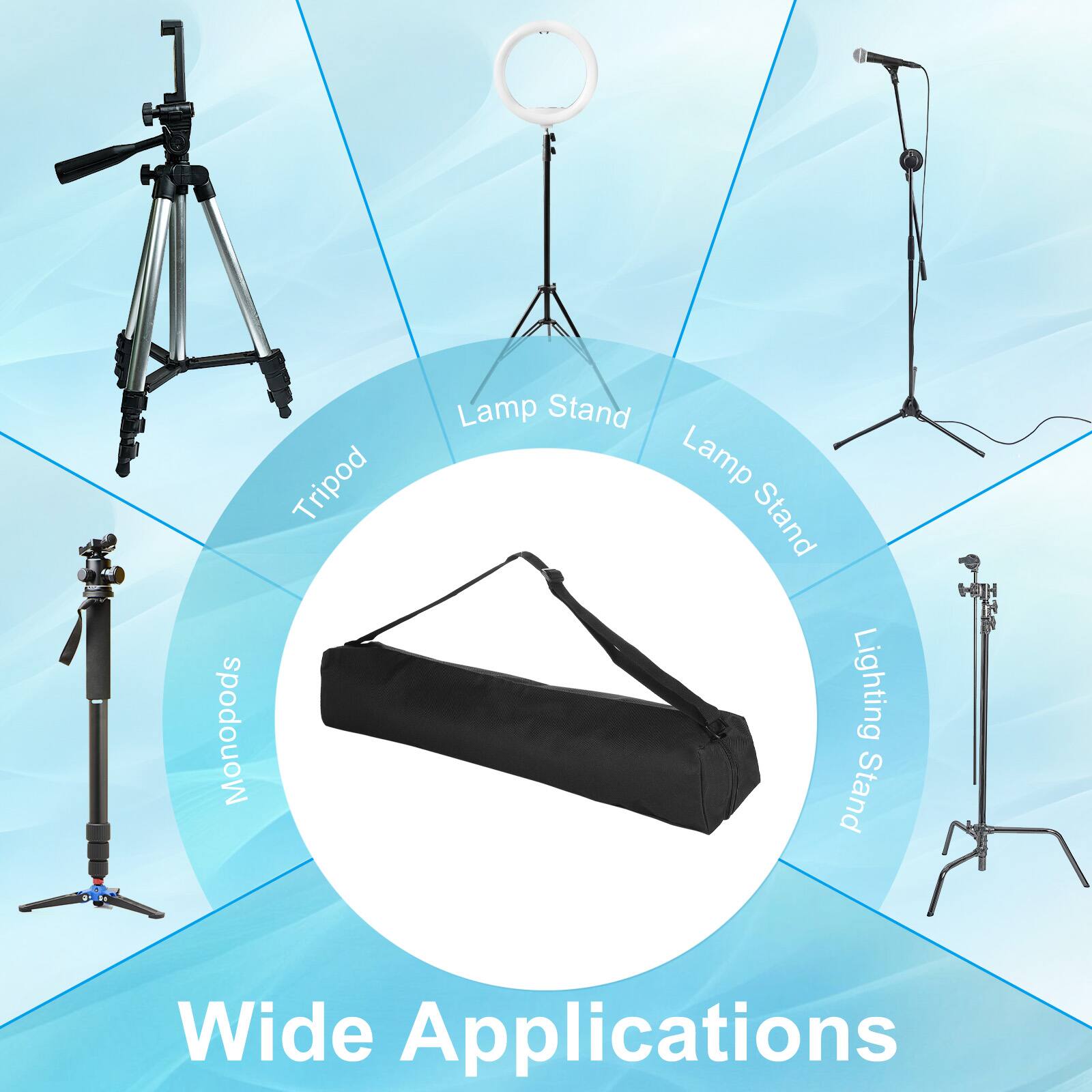 Monopods, Tripod, Lamp Stand, Lighting Stand, Wide Applications