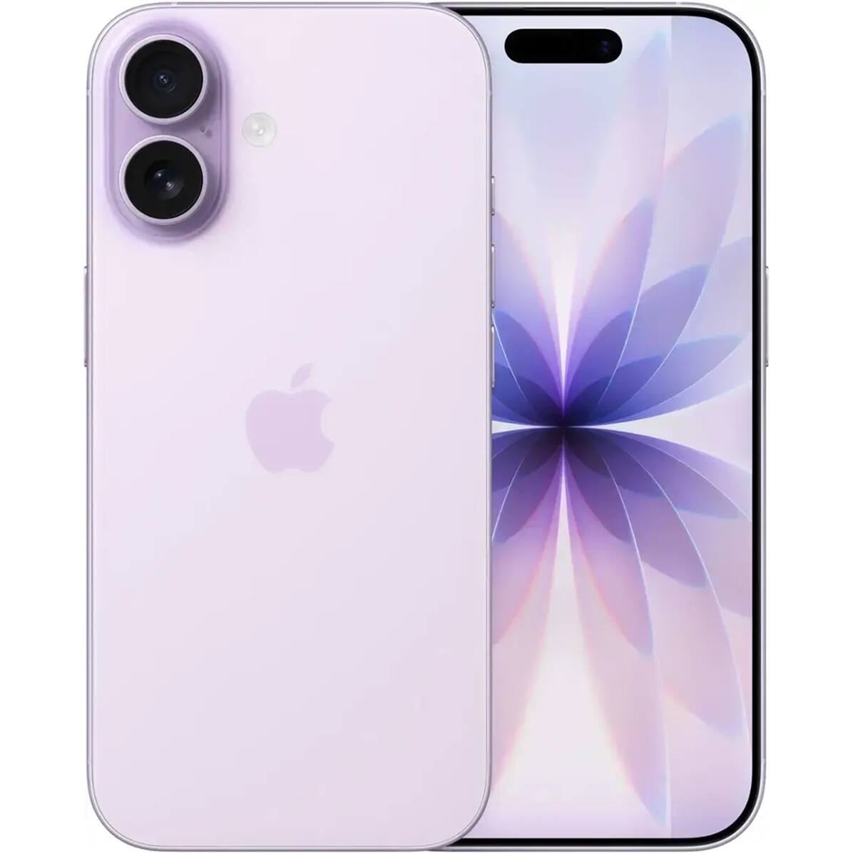Front. Apple - iPhone 17 512GB 6.3" 5G Fully Unlocked, Lavender - Purple.